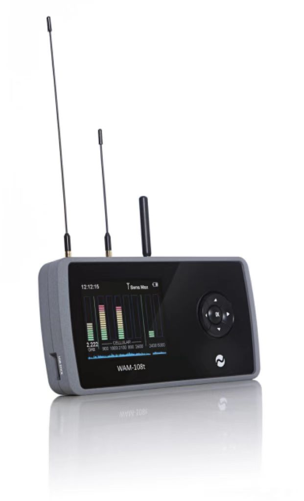英国WAM-108t多频段无线信号分析仪
